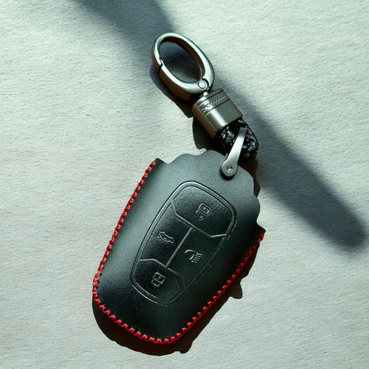 TATA 4 Button Key Cover Compatible with Tata Nexon | Harrier | Safari | Altroz | Tigor | Punch | Tiago EV | Nexon EV