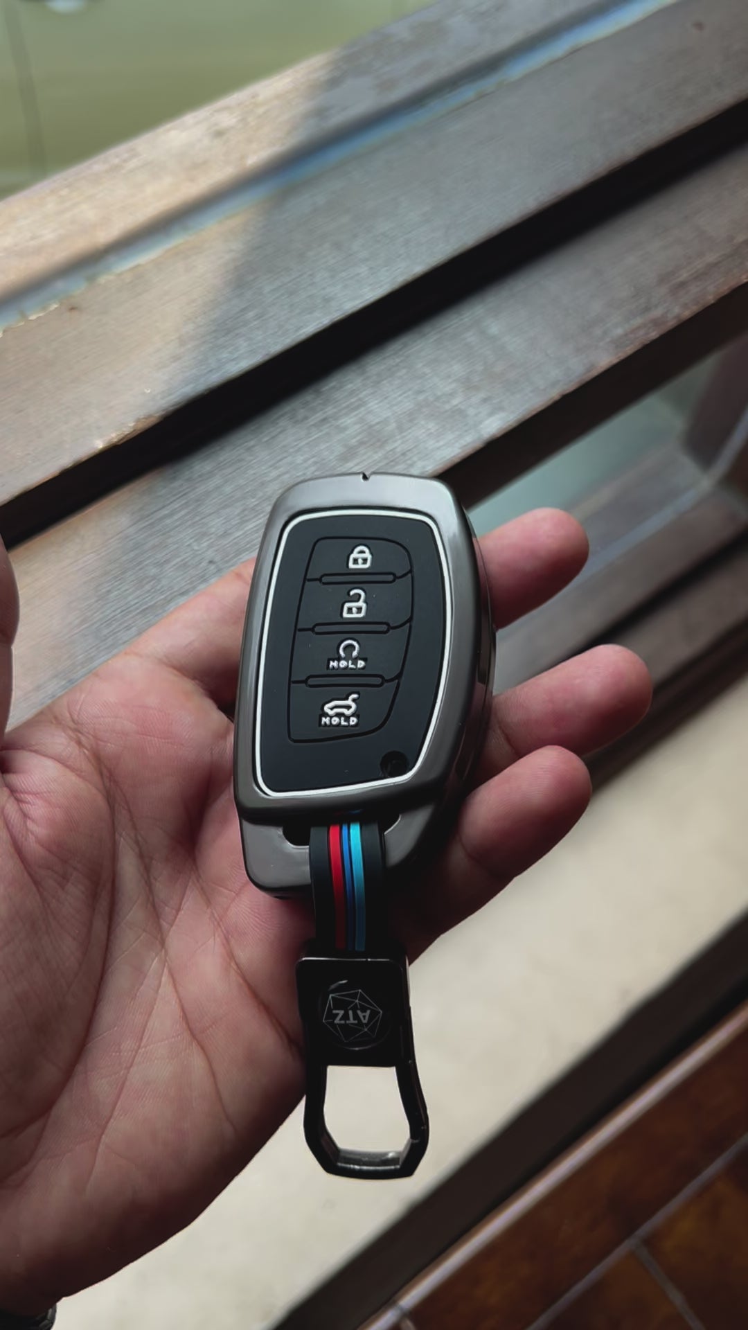 Hyundai Creta/ Alcazar/i20  - 4 Button Smart Key Cover